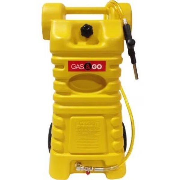 Gas & Go Polyethylene 25-Gal Fuel Cart Diesel Caddy - UN/DOT & Transport CA Approved, GG-25PFC-D, Johndow Industries, Mfr#: GG-25PFC-D